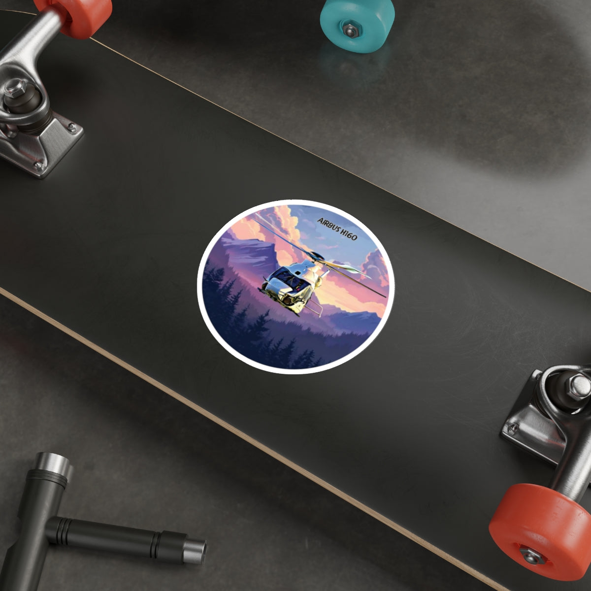 Airbus H160 Helicopter, Aviation Sticker - The Hangar Break