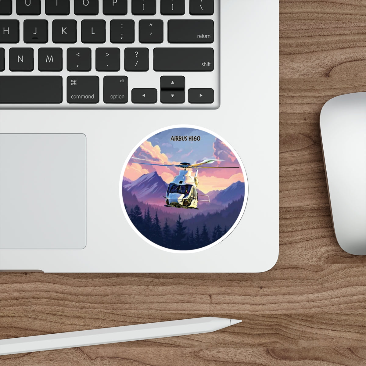 Airbus H160 Helicopter, Aviation Sticker - The Hangar Break