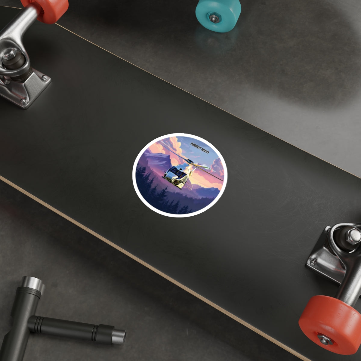 Airbus H160 Helicopter, Aviation Sticker - The Hangar Break