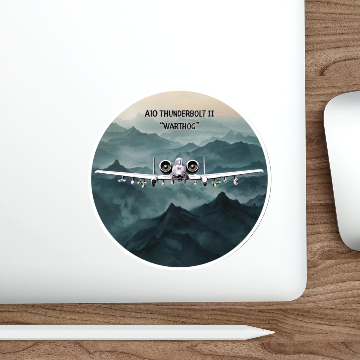 A-10 Thunderbolt II "Warthog" Military Airplane Vinyl Sticker