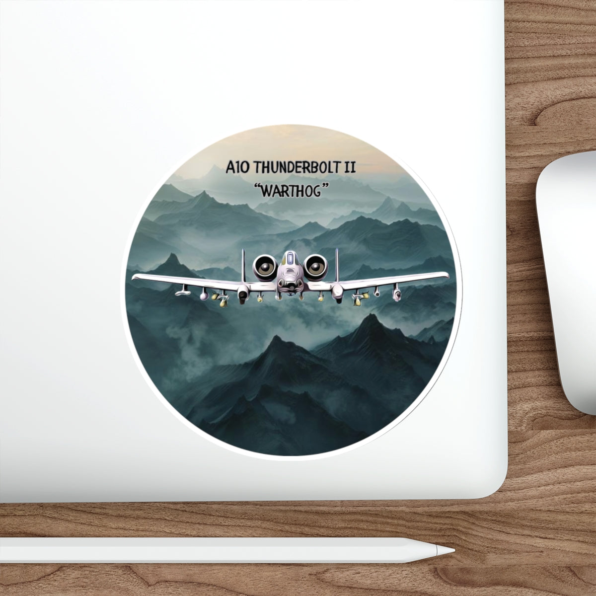 A-10 Thunderbolt II "Warthog" Military Airplane Vinyl Sticker